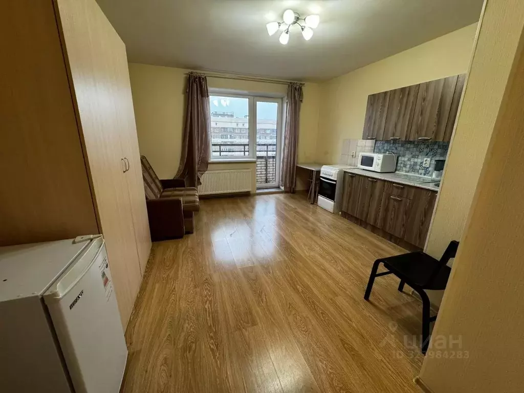 Студия Ленинградская область, Мурино Всеволожский район, ул. Шоссе в ... - Фото 1