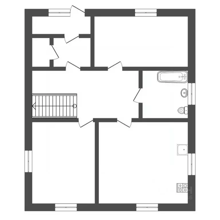 Дом в Тульская область, Веневский муниципальный округ, д. Руднецово 82 ... - Фото 2