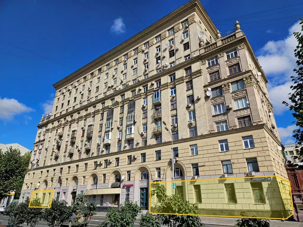 Помещение свободного назначения в Москва Ленинградский просп., 18 (414 ... - Фото 0