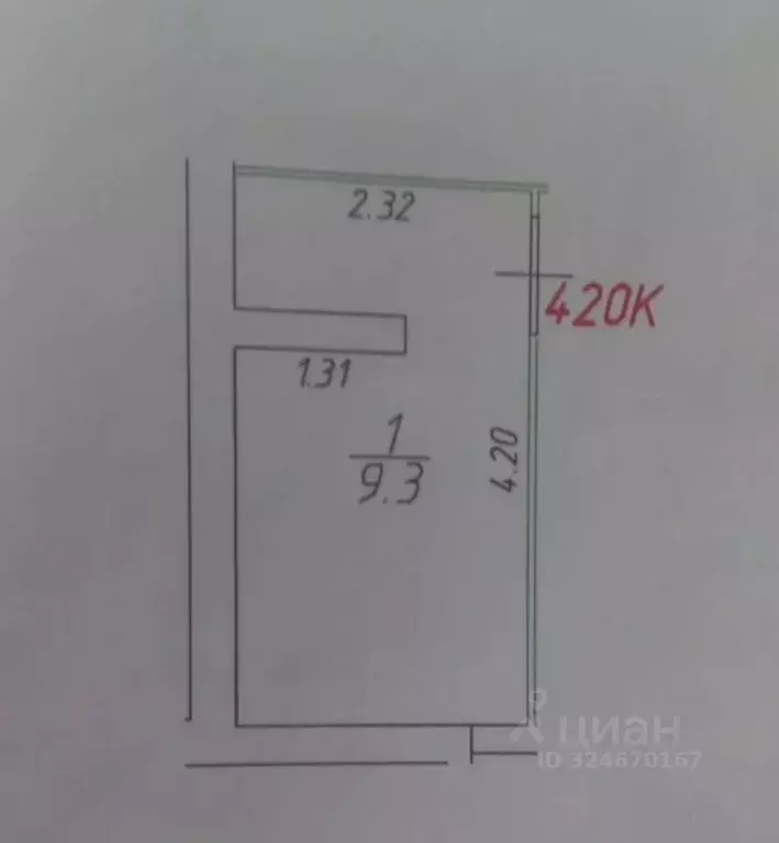 Гараж в Москва Сосенское поселение, просп. Куприна, 30к1 (9 м) - Фото 1