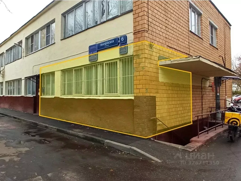 Помещение свободного назначения в Москва Гвардейская ул., 6К2 (61 м) - Фото 2