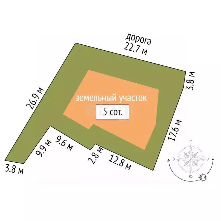 Участок в Крым, Алупка ш. Южнобережное, 4 (5.0 сот.) - Фото 2