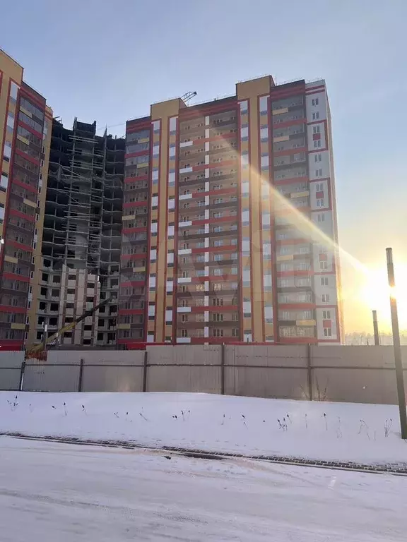 2-к. квартира, 38,4 м, 1/17 эт. - Фото 1