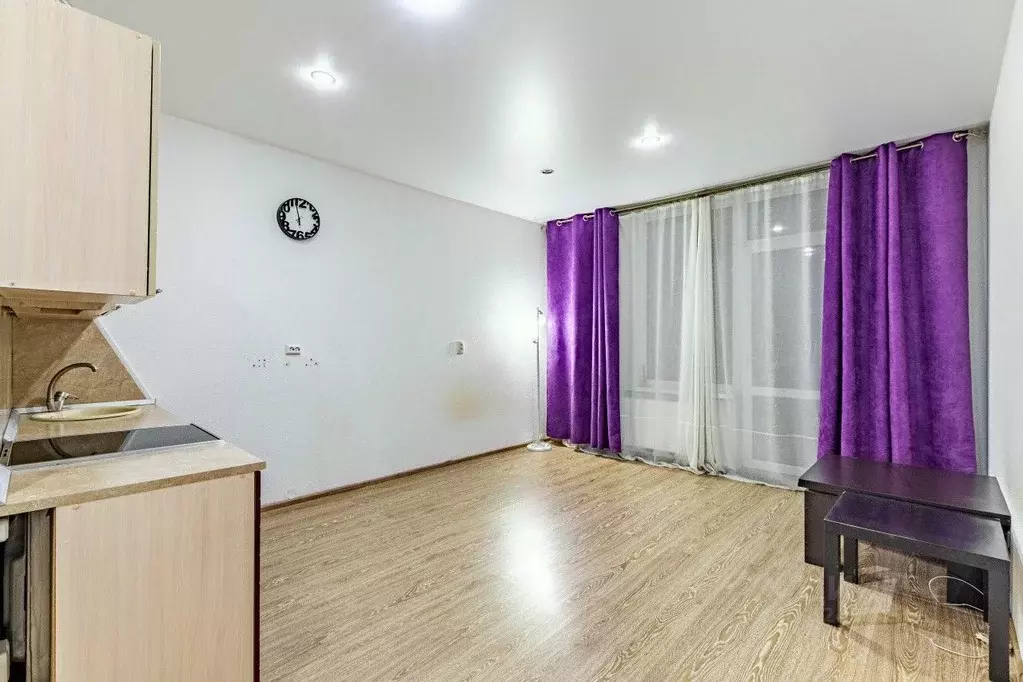 Студия Свердловская область, Екатеринбург Уктус жилрайон, Светлый мкр, ... - Фото 1