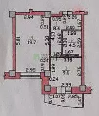 1-к кв. Орловская область, Орел Октябрьская ул., 77 (46.9 м) - Фото 1