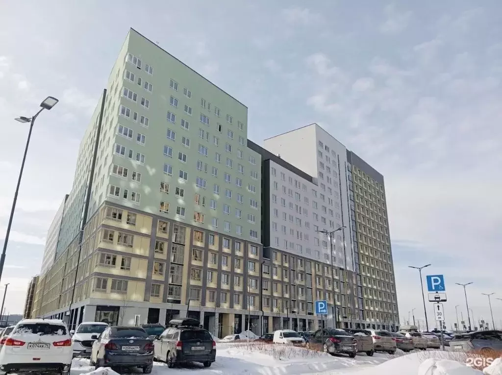 Студия Свердловская область, Екатеринбург бул. Вдохновения, 4 (31.0 м) - Фото 1