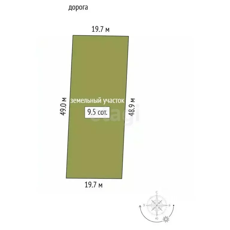 Участок в Ставропольский край, Предгорный муниципальный округ, с. Юца ... - Фото 1