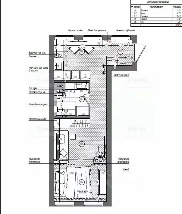 1-к кв. Санкт-Петербург ул. Челюскина, 6 (35.0 м) - Фото 2