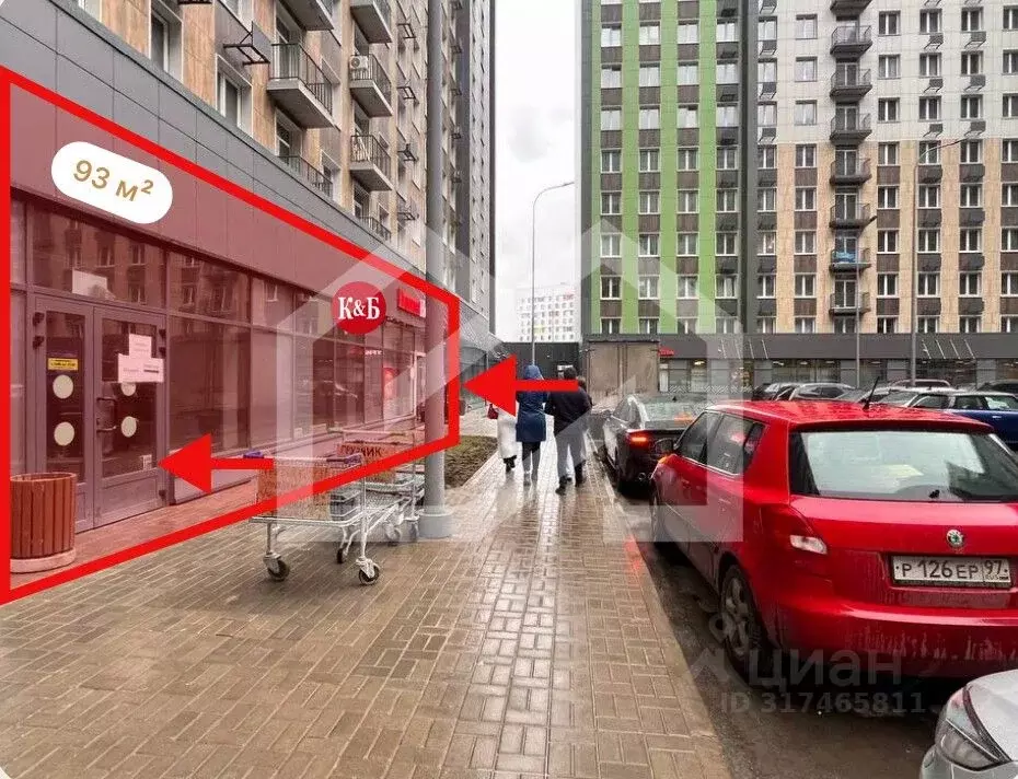 Помещение свободного назначения в Москва Березовая аллея, 19к1 (199 м) - Фото 0