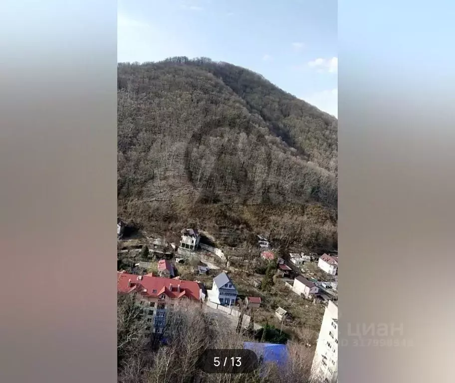 1-к кв. Краснодарский край, Туапсе ул. Портовиков (35.0 м) - Фото 0