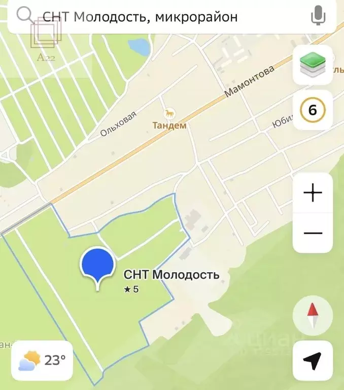 Участок в Алтайский край, Барнаул городской округ, с. Власиха ул. ... - Фото 1