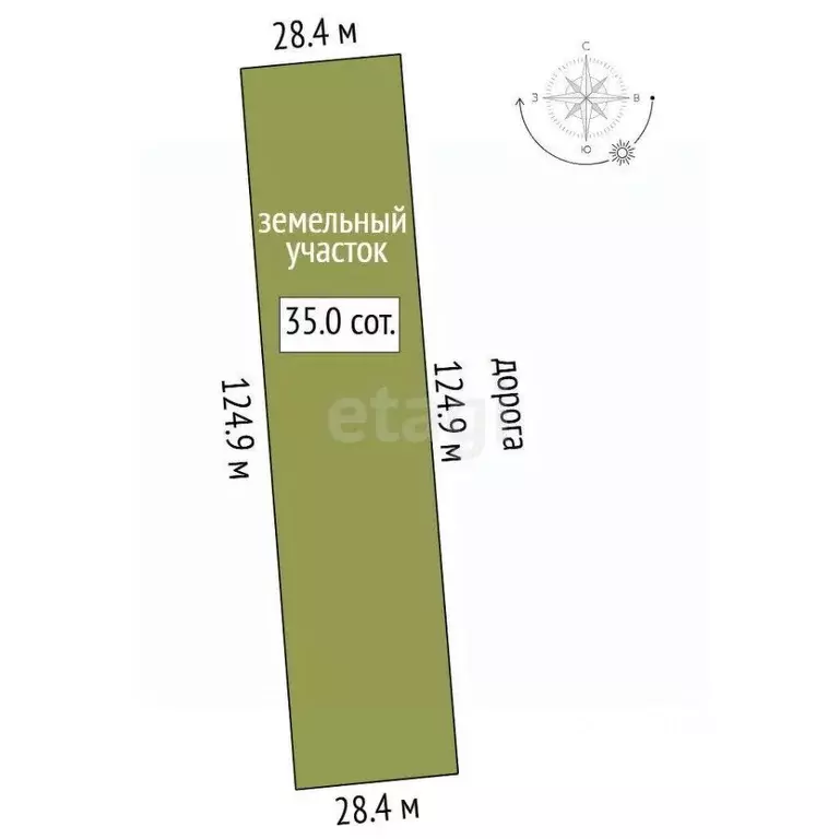 Участок в Тюменская область, Нижнетавдинский муниципальный округ, с. ... - Фото 2