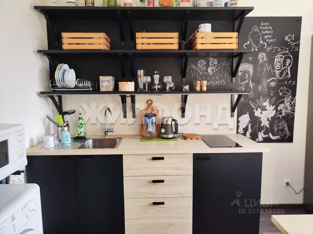 1-к кв. Новосибирская область, Новосибирск Академгородок мкр, ул. ... - Фото 2