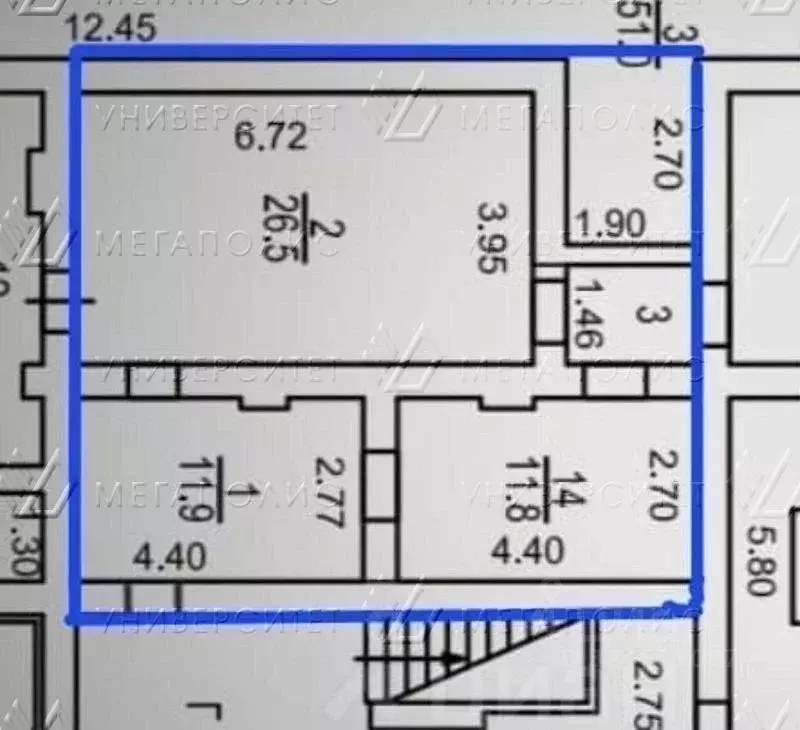 Офис в Москва ул. Маршала Рыбалко, 13 (53 м) - Фото 2