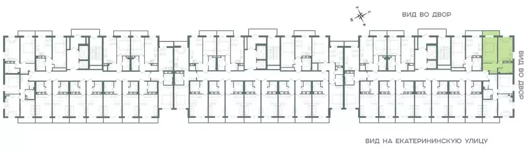 1-комнатная квартира: Мурино, Екатерининская улица, 11 (38.1 м) - Фото 1