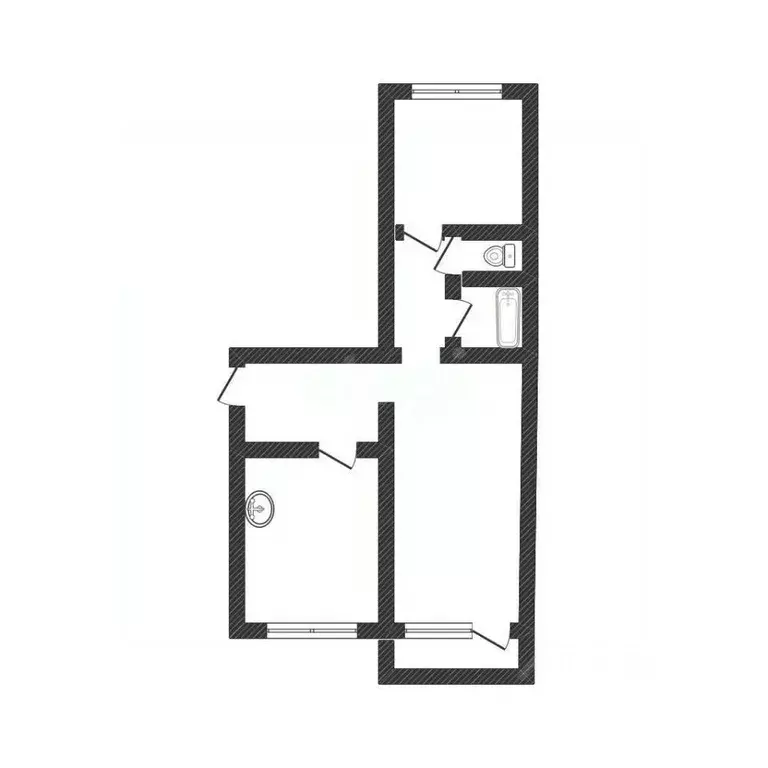 2-к кв. Алтайский край, Бийск Приречная ул., 1 (50.4 м) - Фото 2