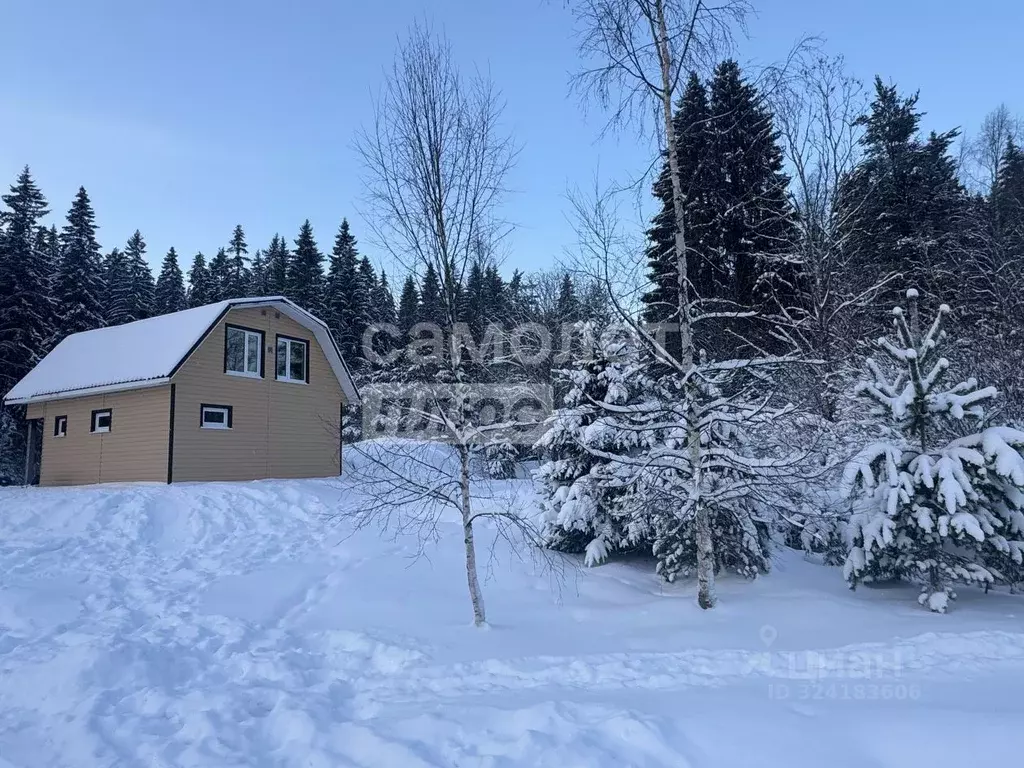 Дом в Карелия, Лахденпохский муниципальный округ, пос. Метсямикли ул. ... - Фото 2