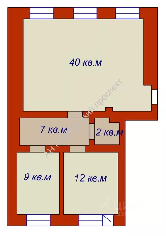 Офис в Санкт-Петербург Гражданский просп., 22 (207 м) - Фото 2