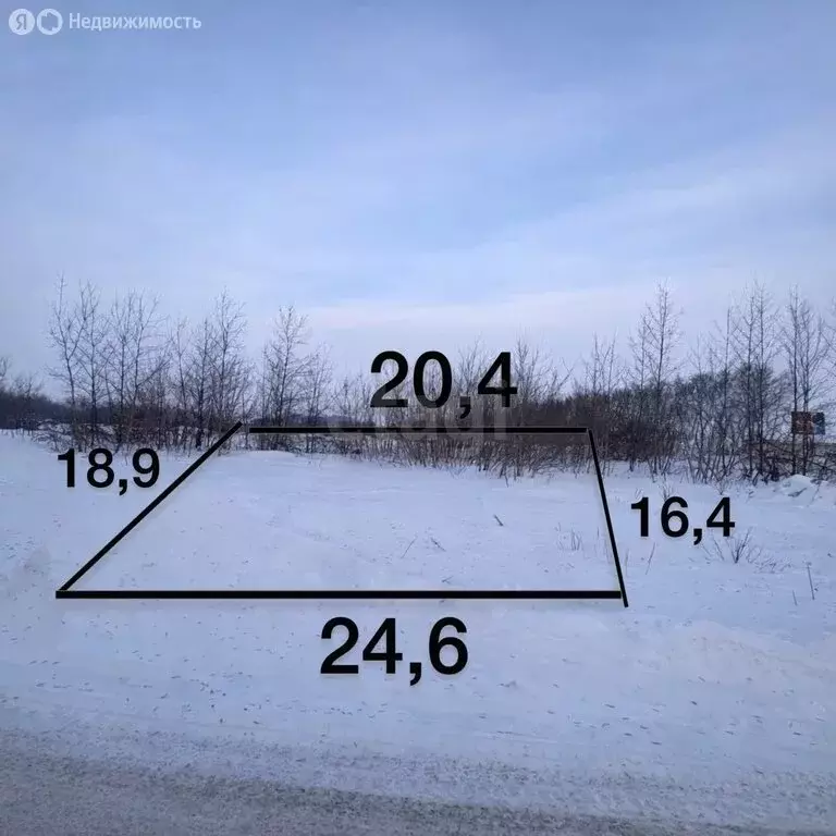 Участок в Отрадовский сельсовет, СНТ Калинка (4 м) - Фото 1