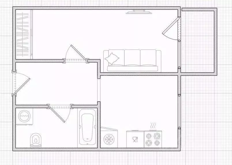 1-к кв. Костромская область, Кострома ул. Радиозаводская, 16 (38.4 м) - Фото 1