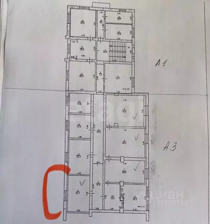 Офис в Воронежская область, Воронеж Дорожная ул., 18 (26 м) - Фото 1