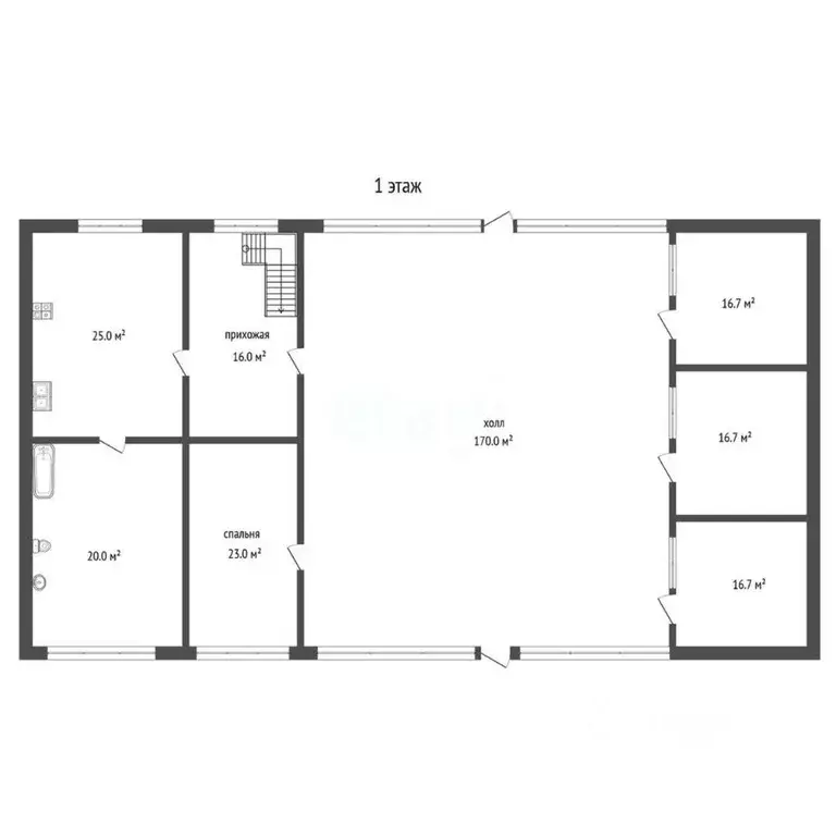 Дом в Крым, Феодосия муниципальный округ, Щебетовка пгт ул. ... - Фото 2