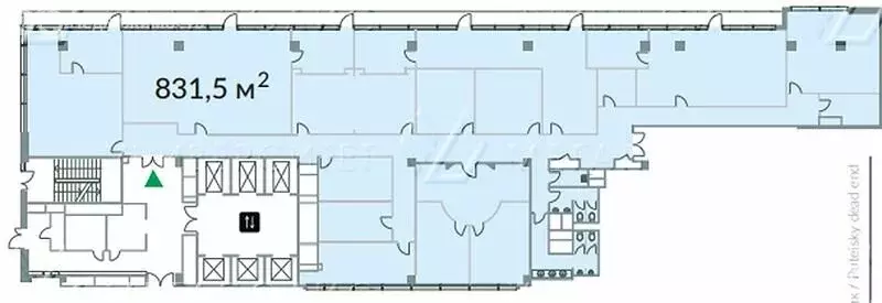 Офис (832 м) - Фото 1