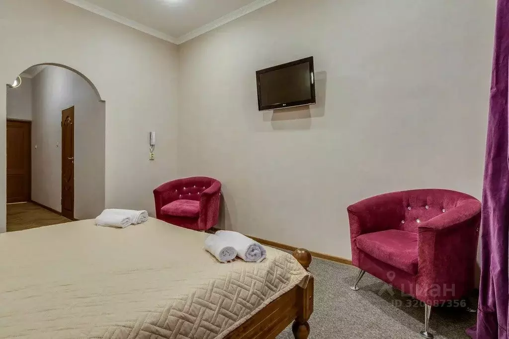 Комната Омская область, Омск Авиационная ул., 7 (24.0 м) - Фото 2