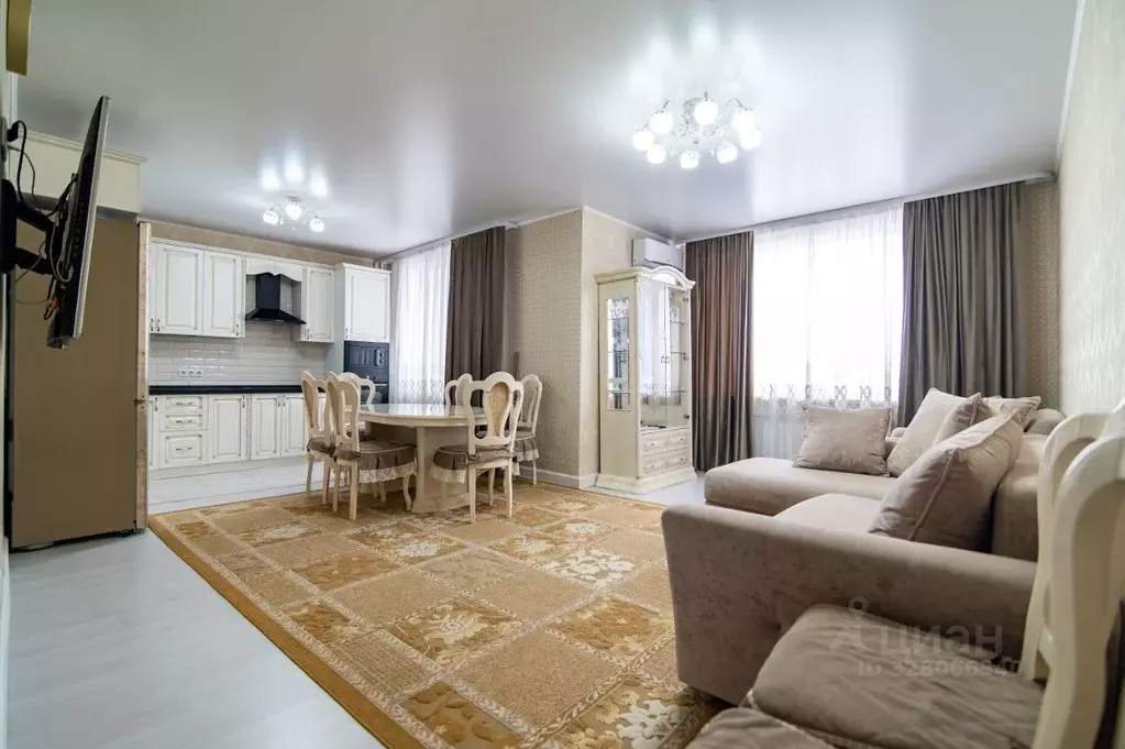 3-к кв. Алтайский край, Барнаул Приречная ул., 2А (89.4 м) - Фото 1