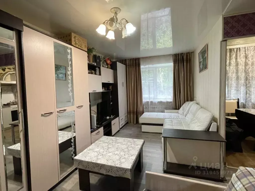 1-к кв. Мурманская область, Мурманск ул. Магомета Гаджиева, 16 (30.2 ... - Фото 1