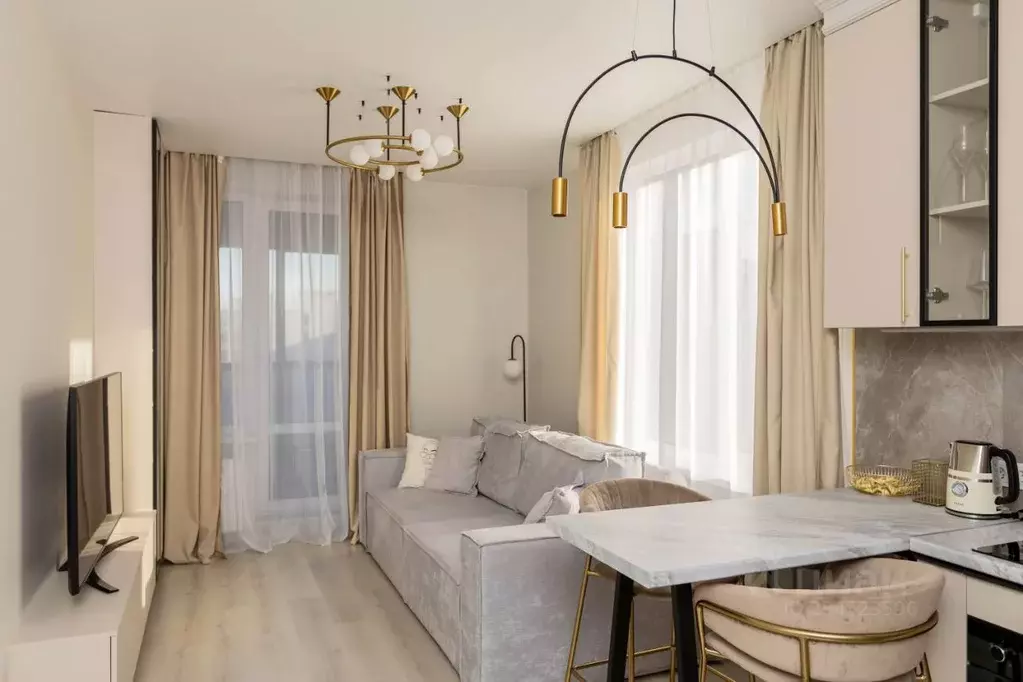 Студия Санкт-Петербург Уральская ул., 21к2 (26.2 м) - Фото 1