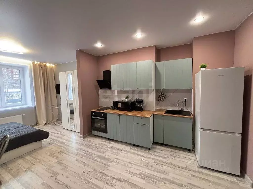 Студия Тюменская область, Тюмень Новгородская ул., 20 (32.0 м) - Фото 2