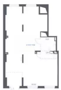 Торговая площадь в Москва пер. Любучанский, 1к3 (113 м) - Фото 2