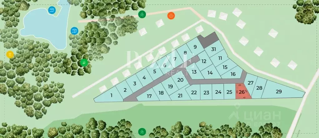 Участок в Санкт-Петербург пос. Левашово, Горское ш. (12.3 сот.) - Фото 2