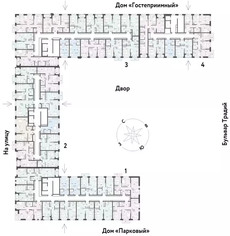 2-к кв. Тюменская область, Тюмень ул. Новоселов, 100 (40.36 м) - Фото 1