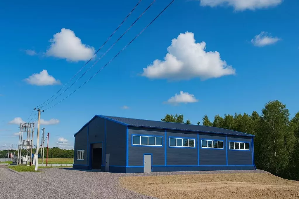 Склад в Ленинградская область, Ломоносовский район, Низинское с/пос, ... - Фото 2