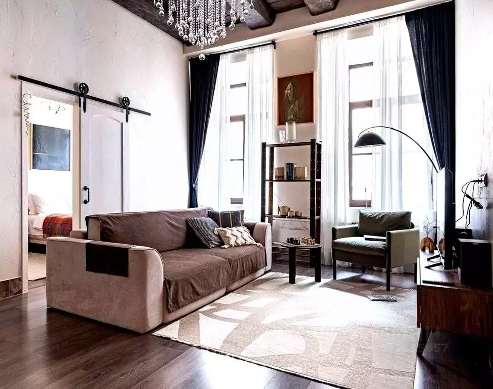 2-к кв. Краснодарский край, Сочи Заречный мкр, ул. 60 лет ВЛКСМ (59.0 ... - Фото 1