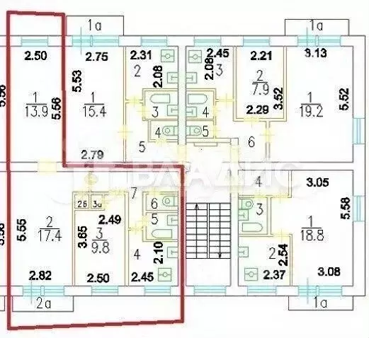 3-к кв. Москва Шелепихинское ш., 11К2 (56.6 м) - Фото 1