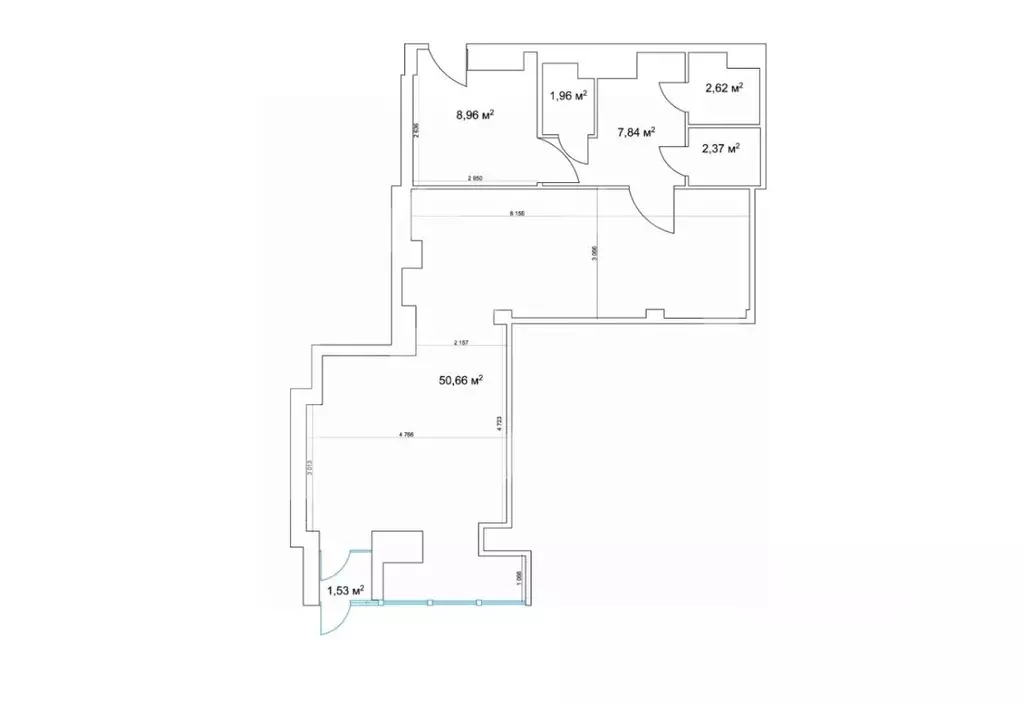 Помещение свободного назначения в Москва просп. Андропова, 30 (76 м) - Фото 2