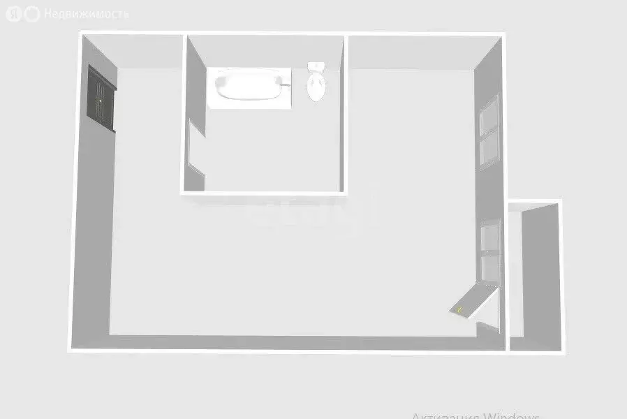 Квартира-студия: Южно-Сахалинск, улица Ленина, 297 (29 м) - Фото 1