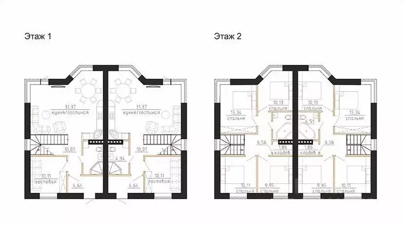Таунхаус в Московская область, Дмитровский муниципальный округ, ... - Фото 2