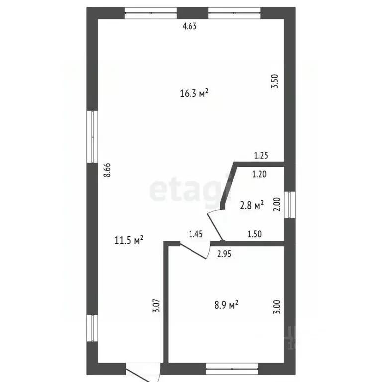 Дом в Башкортостан, Стерлитамак Южное СНТ,  (40 м) - Фото 2