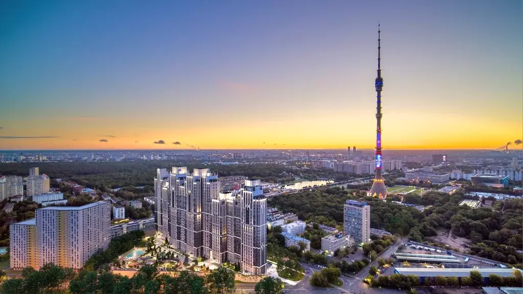 Студия Москва ул. Академика Королева, 21 (30.7 м) - Фото 1