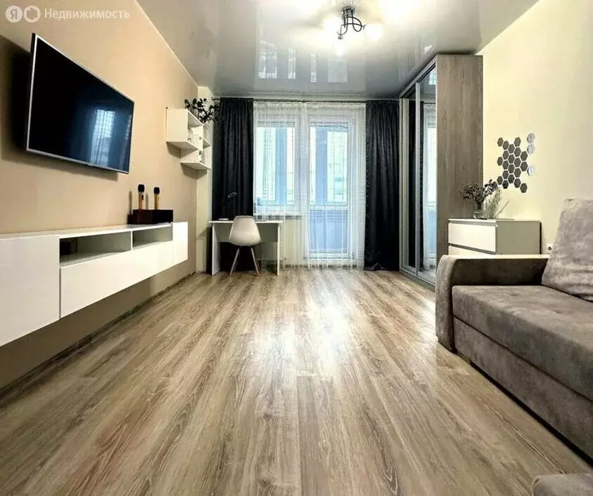 1-комнатная квартира: Краснодар, улица Евгении Жигуленко, 9 (37 м) - Фото 0