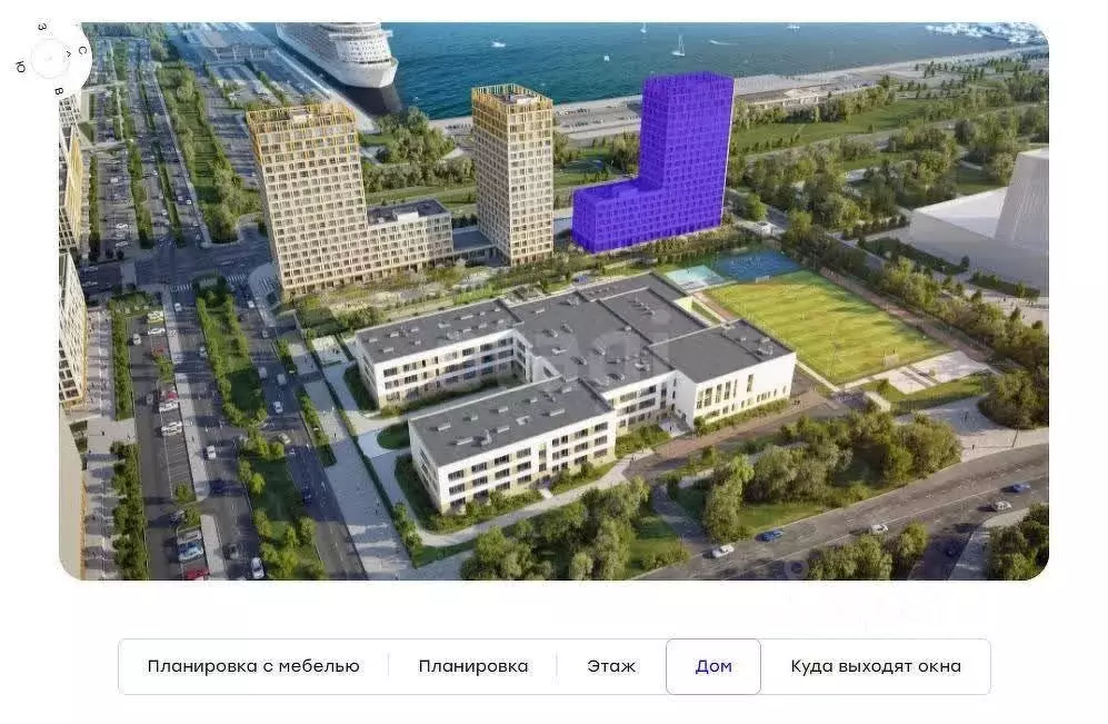 2-к кв. Санкт-Петербург ул. Челюскина, 10 (57.66 м) - Фото 1