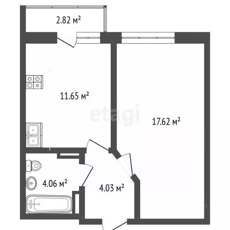 1-к кв. Мордовия, Саранск ул. Тавлинская Набережная, 1 (38.0 м) - Фото 2