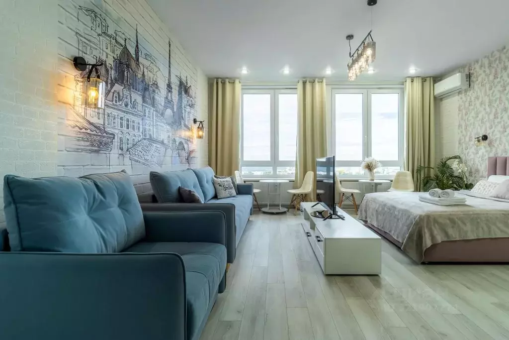 1-к кв. Нижегородская область, Нижний Новгород ул. Максима Горького, ... - Фото 2