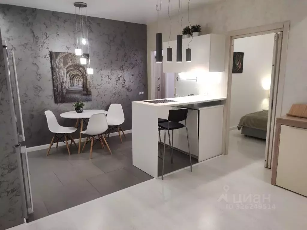 1-к кв. Нижегородская область, Нижний Новгород ул. Генкиной, 25А (44.9 ... - Фото 1