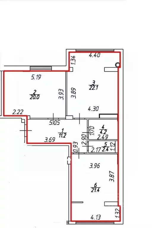 2-к кв. Ставропольский край, Ставрополь ул. Розы Люксембург, 24 (82.0 ... - Фото 1