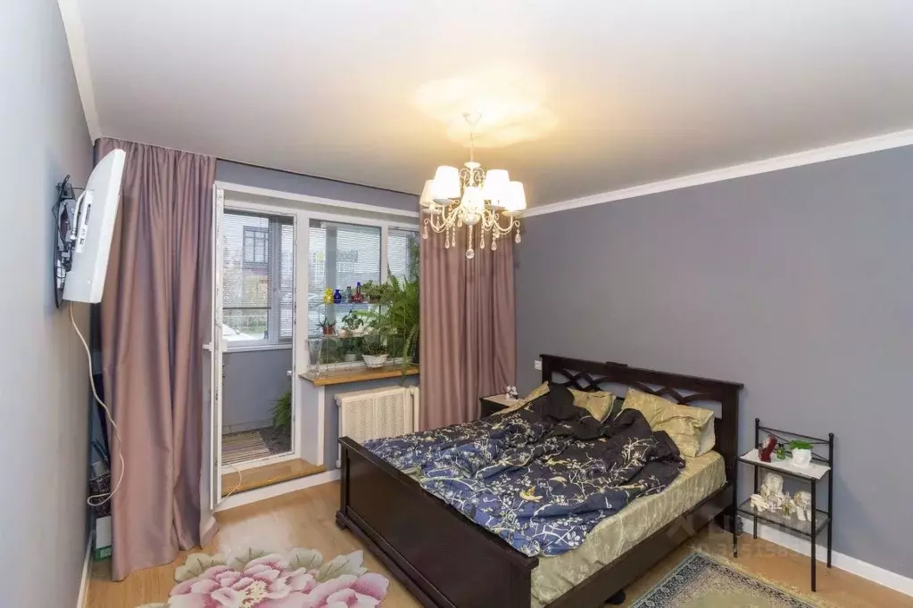 1-к кв. Тюменская область, Тюмень ул. Новоселов, 12к2 (34.9 м) - Фото 1